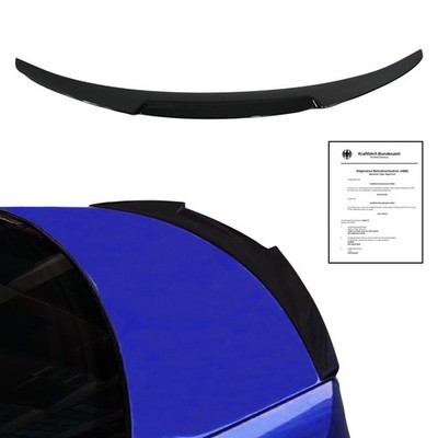 Heckspoiler Spoilerlippe kompatibel mit 3er Passend für BMW E90 Limo 2005-2011 m
