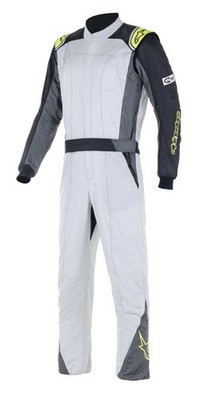 ALPINESTARS USA Suit Atom Silver Flu/Yel X-Large- 3352822-1950-60