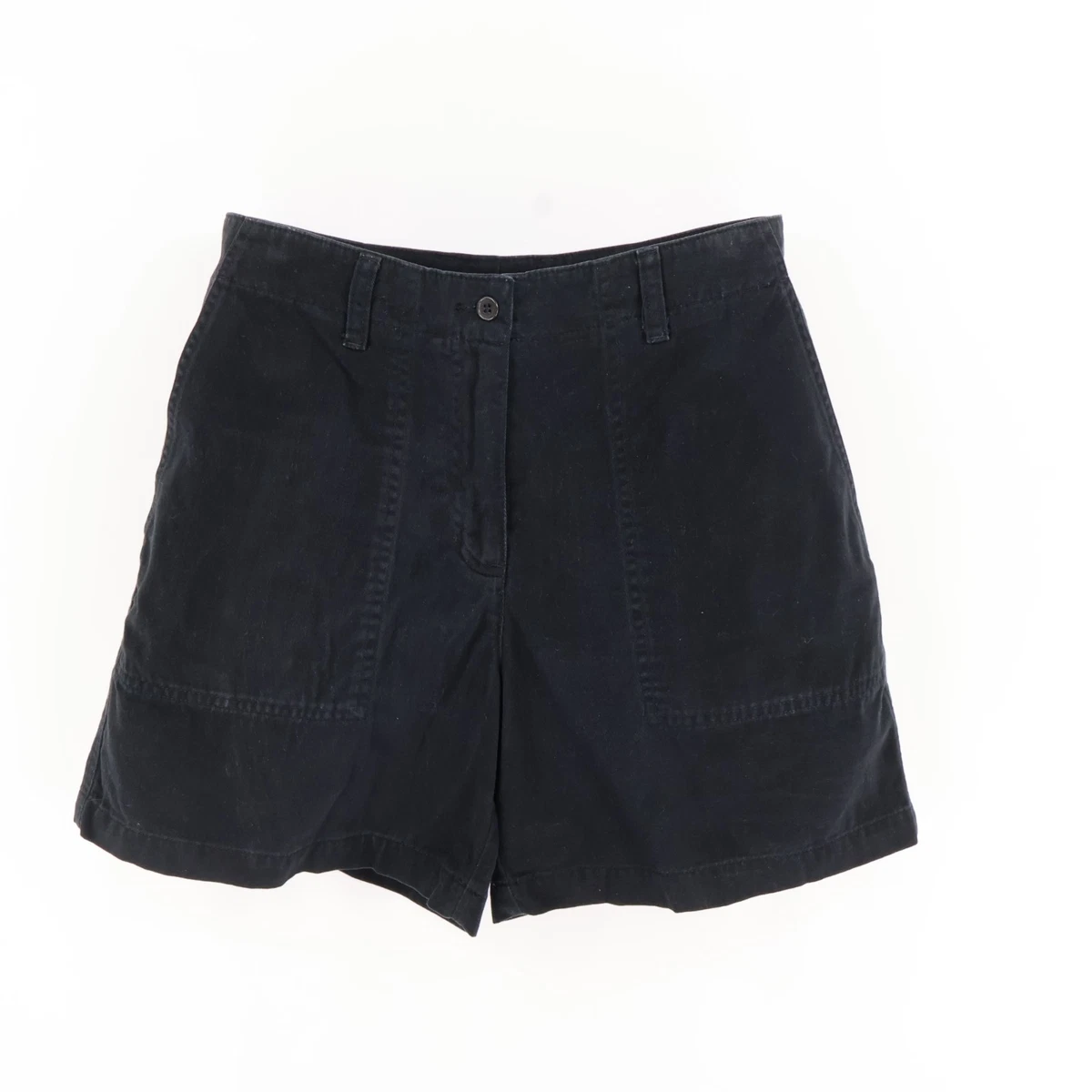 Short Décontracté Femme Jones New York - Taille 6 - Rayures Noir/blanc - Taille De Ceinture 31 Pouces - NEUF