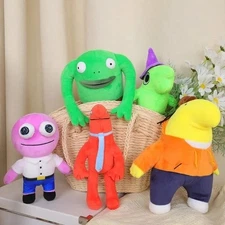 Smiling Friends Plush Toys, Pim, Glep, Charlie, Allan & Mr Frog Stuffed 20-25cm