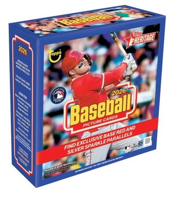 2026 Topps Heritage Baseball Base & Chrome Volume Discounts