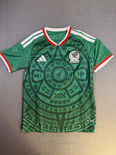 adidas Mexico National Team Men's Green/White/Red Soccer Jersey Size S