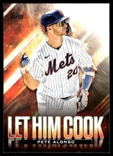 Pete Alonso 2024 Topps Update #LHC-20 Mets Insert ? SEE SCAN! FREE SHIPPING