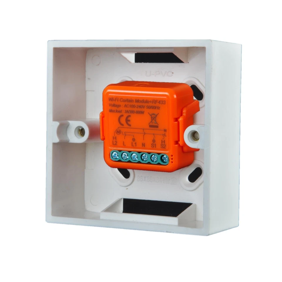 Commutateur de volets roulants WiFi RFavec télécommande RF 433MHZ module inte... - Photo 2/4