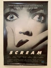Scream Australian One Sheet Movie Poster Wes Craven slasher horror classic