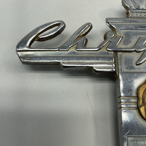1946 47 48 Chrysler New Yorker Trunk Emblem Nice  a2 - Picture 2 of 12