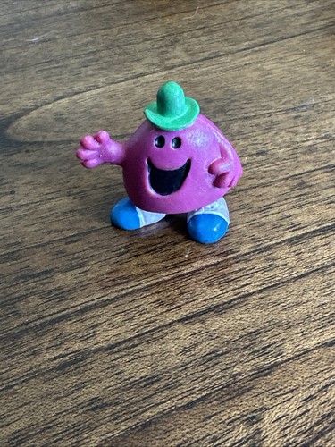 Minifigurina vintage Mr Men, Little Miss MR CHATTERBOX PVC 1,75" BULLY 1978 - Foto 1 di 6