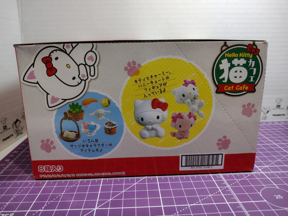 Rare 2016 Re-Ment Hello Kitty Cat Cafe Full Set 8 - Sealed New! | eBay
