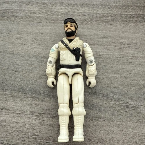 Vintage GI Joe Frostbite 1985 Action Figure Snow Cat Driver