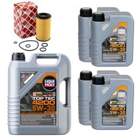 MotoröL Set 4200 5W-30 Liqui Moly 9 Liter + ÖLfilter FüR Mercedes R-Klasse W251