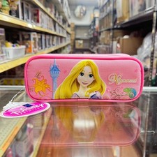 Disney Pencil Pouch Tangled Princess Rapunzel Light Pink School Supplies 8"W