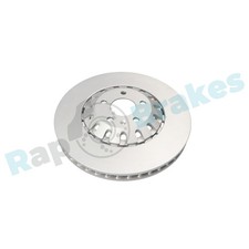 2x Bremsscheibe RAP BRAKES R-D1109C Grauguss für VW TOUAREG CR7 RC8 TDI 4motion