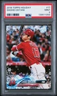 2018 TOPPS HOLIDAY #17 SHOHEI OHTANI ROOKIE RC PSA 9