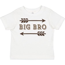 Inktastic Big Bro Siblings Cute Brother Toddler T-Shirt Childs Family Boys Kids