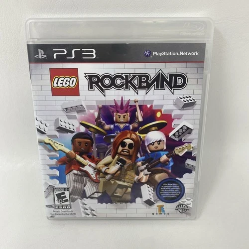 Sony PS3 LEGO Rock Band Complete Manual Included
