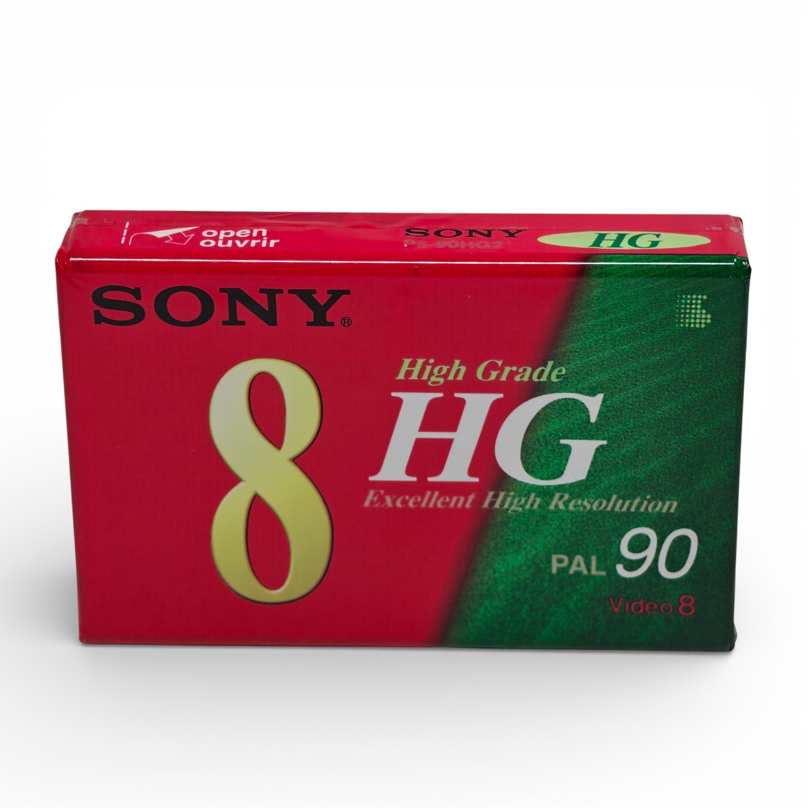 Sony Video8 90 PAL HG P5-90HG Video Tape Cassette for Camcorders