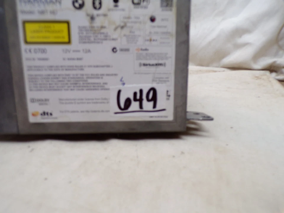 Radio CD BMW M3 M4 12 13 14 15 con navegación GPS 65129327320 B649 Foto 3 de 4