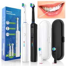 Smart Toothbrush Electric Rechargeable Rotating Brush Oral-B Heads Timer Modes — image 15