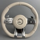 Volant Pour  Mercedes Benz W205 W213 W253 W222 W167 Pagaie Cuir AMG (non OEM)