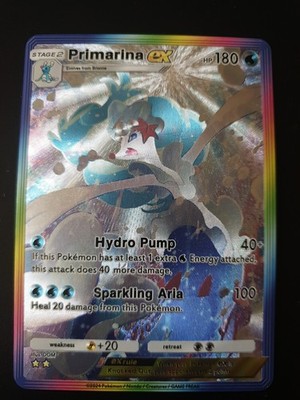 Pokemon Pocket TCG Primarene Ex Holo Fullart Custom Card