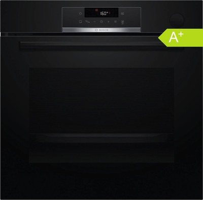 Backofen Einbau 60cm Dampf AirFry 71l A+ Schwarz 8 Heizarten