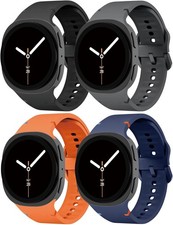 Soft Sport Silicone Strap Compatible with Samsung Galaxy Watch 8 40mm 44mm