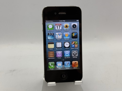 Apple iPhone 4 - 16GB (AT&T) A1332 Black | 83% batt | RARE iOS 6! Grade A