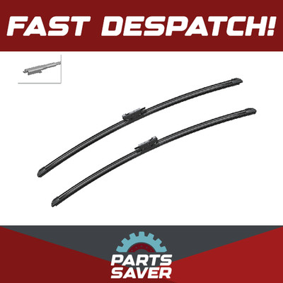 2x Wiper Blades (Pair) Flat Aero type A099S 3397007099 Bosch Aerotwin 650/650mm