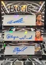 2023 Leaf EXOTIC RC triple autograph auto Griffin/Rhyne Howard/Drake London 1/1