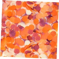 Fall Confetti Thanksgiving Decorations/Fall Birthday Party Decorations/Maroon 