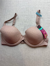 Maidenform One Fab Fit Everyday Modern Demi Underwire Bra 32C Blush 7543 NWT