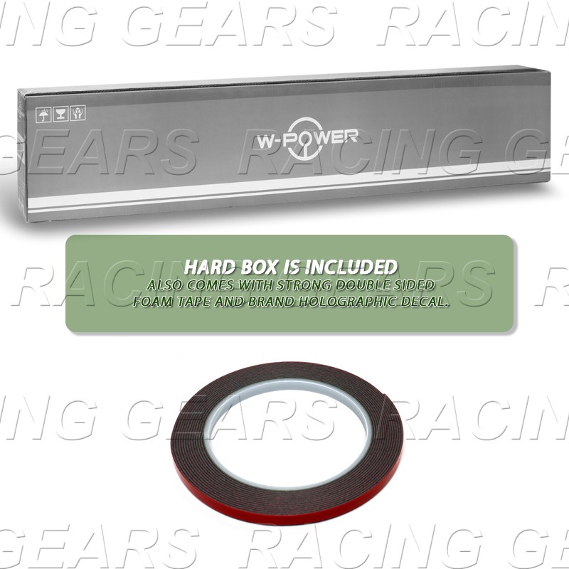 W-POWER PEARL WHITE PSM-STYLE TRUNK SPOILER FIT 07-13 BMW 328i 335i M3 E92 COUPE