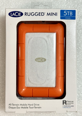 【新品未開封】LaCie Rugged Mini HDD 5TB USB3.0 LaCie Rugged Mini External Hard Drive | Seagate US