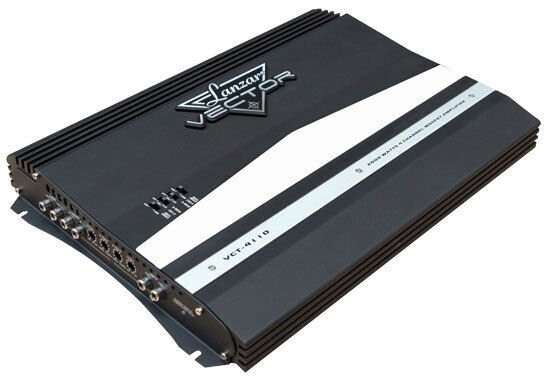 Lanzar2500 アンプ Amazon.com: Lanzar 2-Channel High Power MOSFET Amplifier - Slim