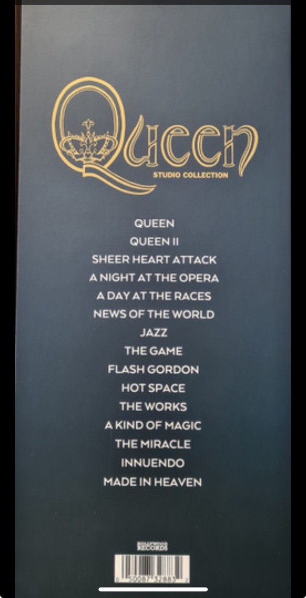 The Queen Studio Collection Box Set | eBay The Queen Studio Collection Box Set | eBay