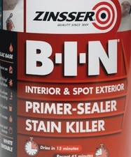 Zinsser ZINBIN25L 2.5 Litre B.I.N Primer/Sealer
