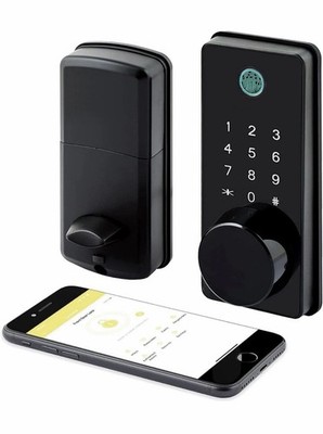 LOCKSTAR Smart Door Lock Keyless Entry Deadbolt Door Lock Multiple Entry Methods