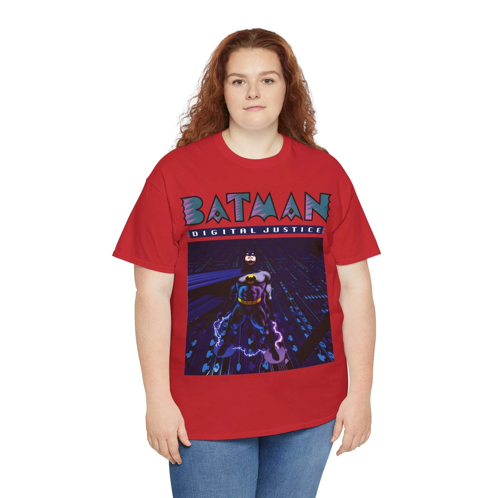 Batman Digital Justice T-Shirt - Pepe Moreno Computer Art - DC Comics