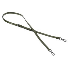 Leather Adjustable Replacement Bag Straps, Forest Green, Black Buckle