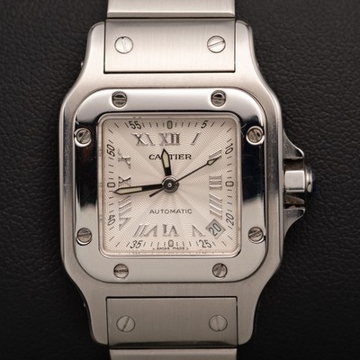 Santos de Cartier Galbée Small 24mm 20th Anniversary Limited Edition Steel Watch