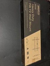 Mount-It! Low-Profile Tilting TV Mount | Flush Mount TV Bracket Wide 37”-80”