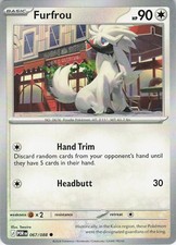 Furfrou 067/088 Common Perfect Order Pokemon Near Mint
