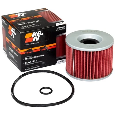 Filtre à Huile K&N KN-401 pour Honda CB Kawasaki ZRX ZZR Yamaha FJ Fz - Photo 1/4