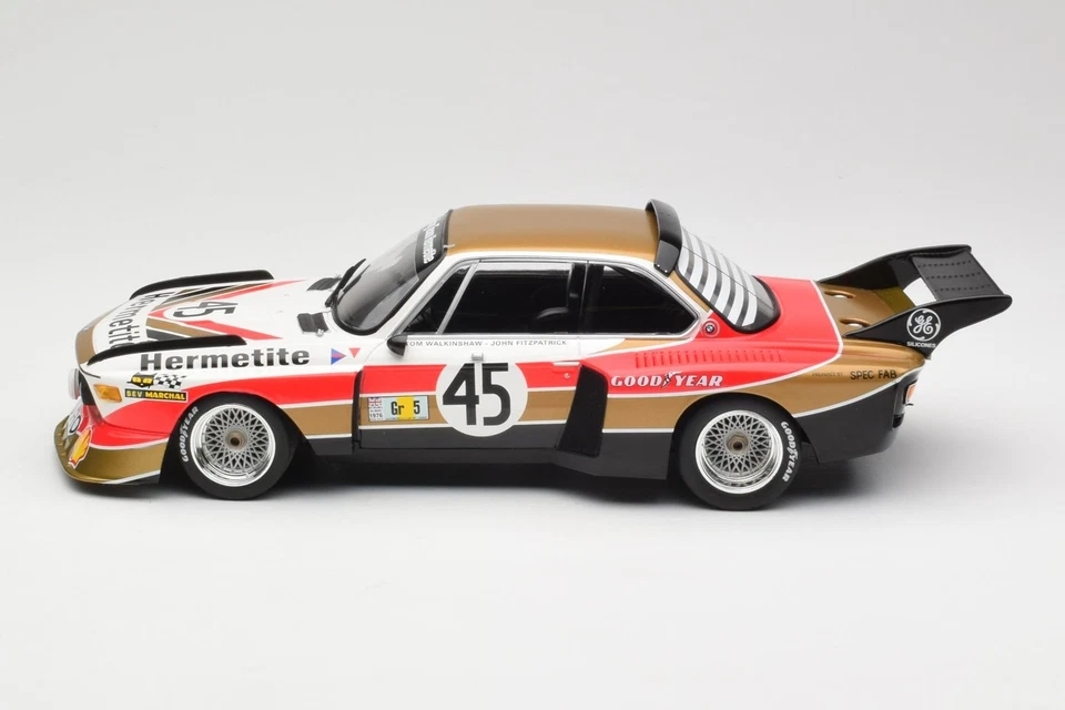 155762645 BMW 3.5 CSL E9 n45 Hermetite T.Walkinshaw / J.Fitzpatrick 24h Le Mans Foto 3 de 4