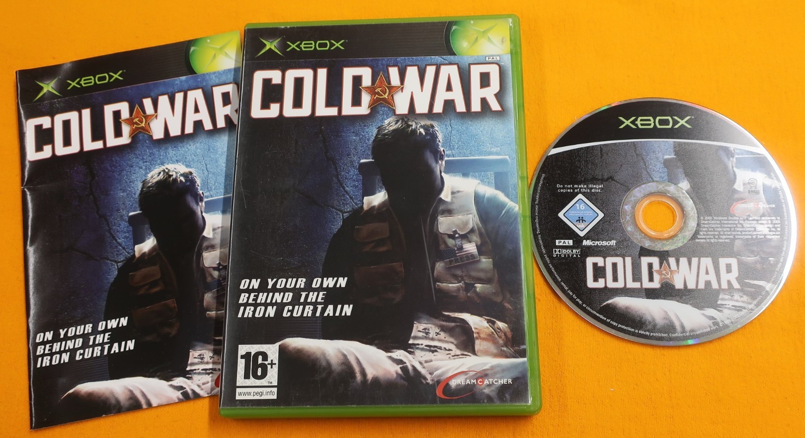 Cold War - On Your Own Behind The Iron Curtain - Microsoft Xbox - Video Game!