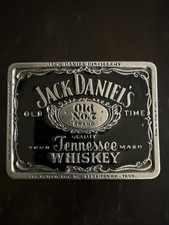 Vtg Jack Daniels Old No. 7 Brand Tennessee Whiskey Belt Buckle 2157