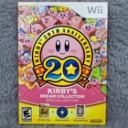 Kirby’s Dream Collection Special Edition Wii Complete 20th Anniversary CIB