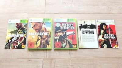 [Xbox 360] Max Payne 3 + Red Dead Redemption (inkl. Karte und Anleitungen)