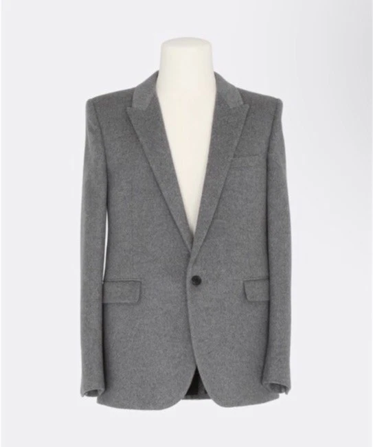Saint Laurent — 2990$ Saint Laurent Wool & Cashmere & Silk Jacket 46 175/92A Blazer