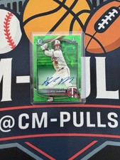 2025 Bowman Sapphire Edition - Chrome Prospect Autographs Kyle DeBarge...